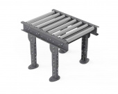 Рольганг универсальный РТ2 (8 роликов), Д800 х Ш500 х В(650...850), мм