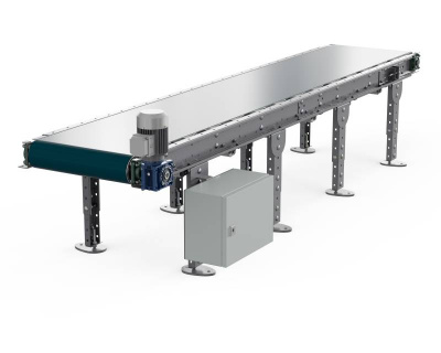 Ленточный универсальный транспортер ЛТ2, Д2800 х Ш500 х В(650...850), мм