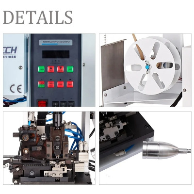 Станок для зачистки и опрессовки проводов EW-50A-1