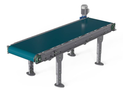 Ленточный универсальный транспортер ЛТ2, Д1800 х Ш500 х В(650...850), мм