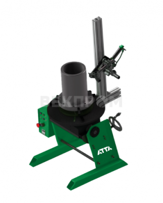 Держатель горелки с пневмоцилиндром и механизмом настройки