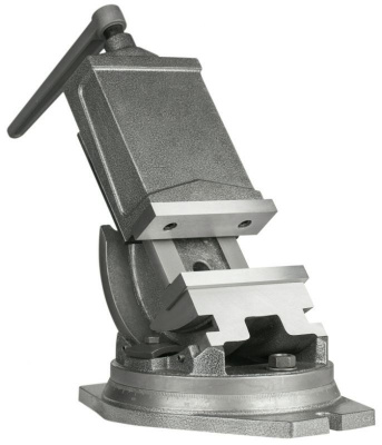 Тиски станочные глобусные QHK125