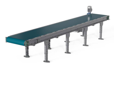 Ленточный универсальный транспортер ЛТ2, Д3800 х Ш500 х В(650...850), мм