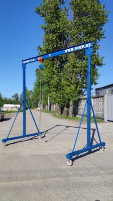 Передвижной козловой кран ККСО-2.0-3000-3000