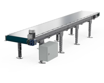 Ленточный универсальный транспортер ЛТ2, Д3400 х Ш500 х В(650...850), мм