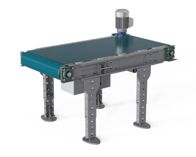 Ленточный универсальный транспортер ЛТ2, Д1000 х Ш500 х В(650...850), мм