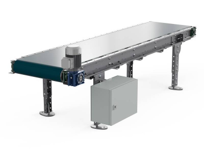 Ленточный универсальный транспортер ЛТ2, Д2200 х Ш500 х В(650...850), мм